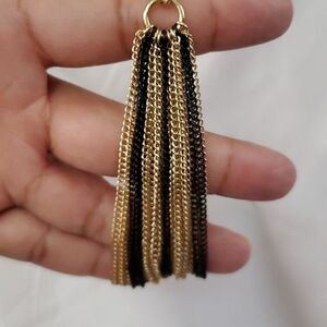 Bold Elements multilayer Bracelet gold and black